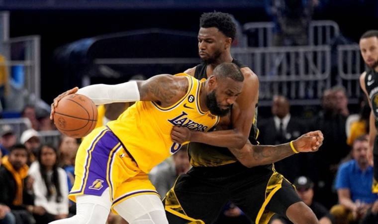 NBA'de Lakers, serinin ilk maçında Warriors'ı yendi