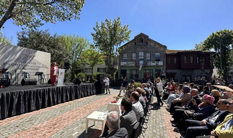"İstanbul Büyükada Edebiyat Müze Kütüphanesi" açıldı