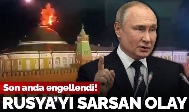 Putin'e suikast girişimi önlendi: İHA ile hedef alındı