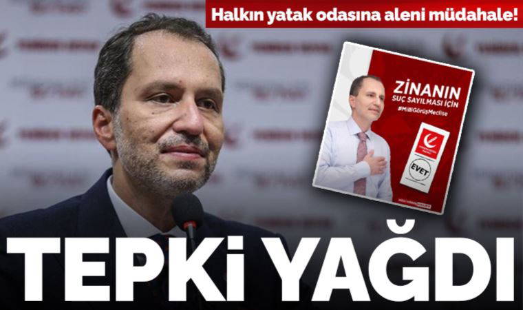 Fatih Erbakan'ın 'zina suç sayılacak' vaadine tepki yağdı: 'Yatak odamıza bile karışmak isteyen bir anlayış var karşımızda'