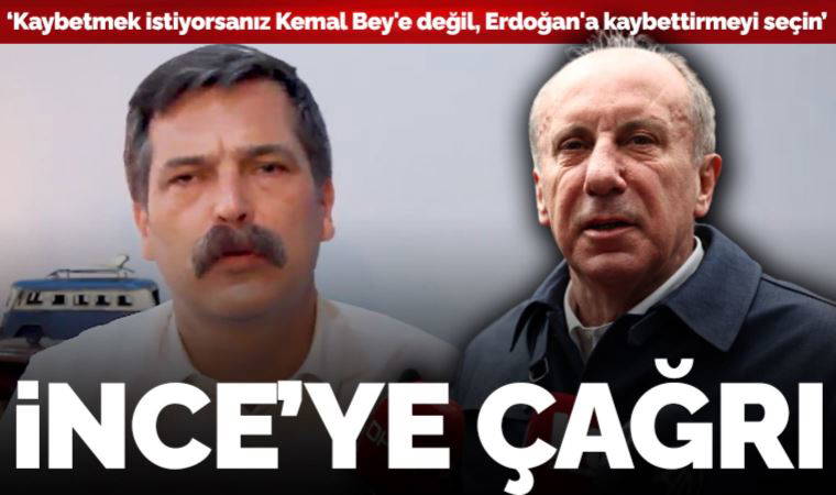 Son dakika... Erkan Baş'tan Muharrem İnce'ye videolu çağrı: 'Kemal Bey'e değil, Erdoğan'a kaybettirmeyi seçin'