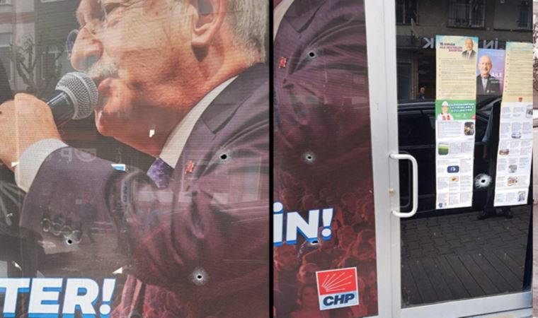 Provokasyon seçim sonrası da sürüyor: CHP irtibat bürosuna kurşun yağdırdılar