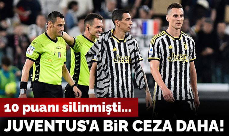 Serie A'da Juventus'a bir ceza daha!