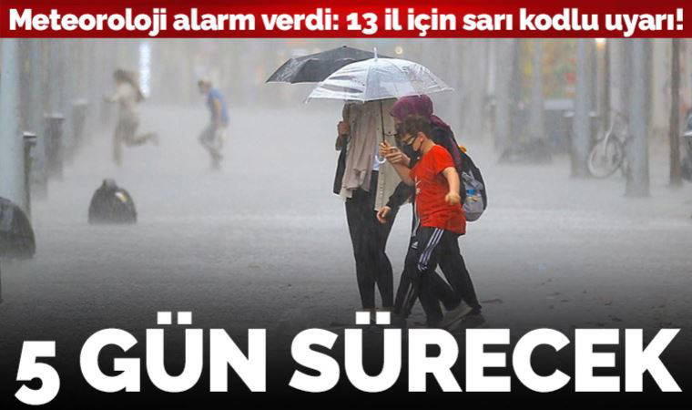 31 Mayıs 2023 hava durumu raporu... Meteoroloji açıkladı: Bugün hava nasıl olacak?