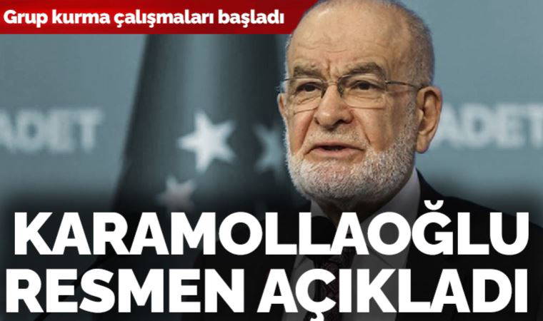 Karamollaoğlu seçimin ardından ilk kez konuştu: Grup kurma çalışmaları başladı
