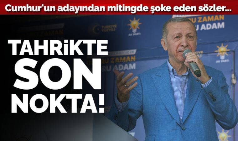 Son dakika... Cumhur'un adayından şoke eden sözler... Tahrikte son nokta!