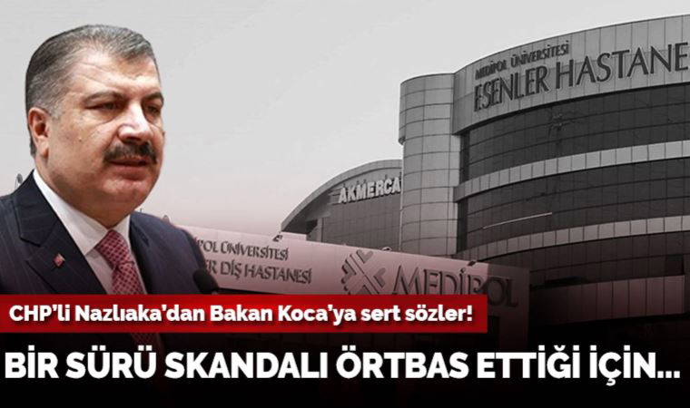 Aylin Nazlıaka, Bakan Koca'nın hastanesindeki istismara dair konuştu: 'Bir sürü skandalı örtbas ettikleri için mi...'