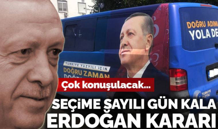 Antalya'da İlçe Seçim Kurulu Erdoğan’ın Türk bayraklı görselinin kaldırılmasına karar verdi