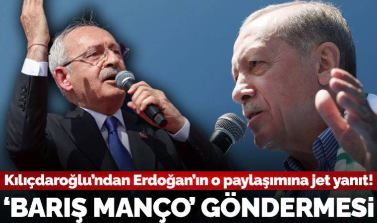 Son dakika... Kılıçdaroğlu'ndan Erdoğan'a 'Barış Manço'lu yanıt: 'İşte hendek, işte deve...'