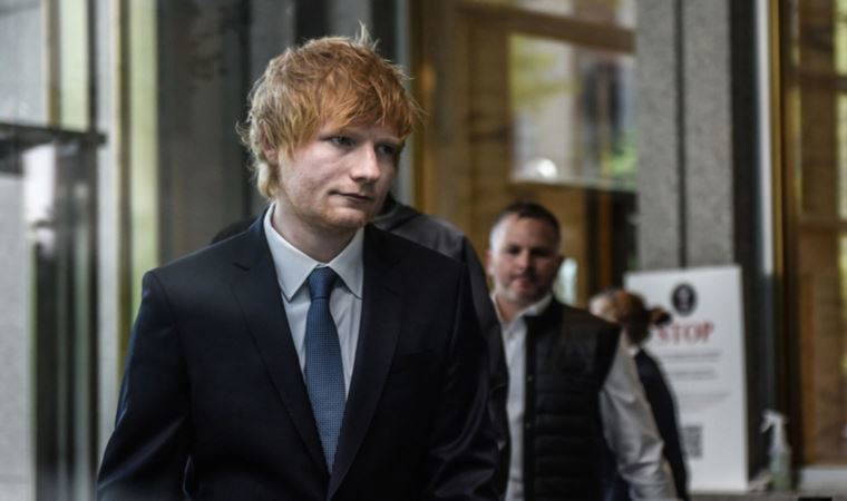 Ünlü şarkıcı Ed Sheeran telif davasını kazandı