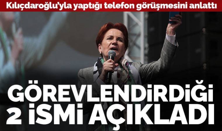 Akşener'den Millet İttifakı'nın ekonomi kadrosuyla ilgili açıklama