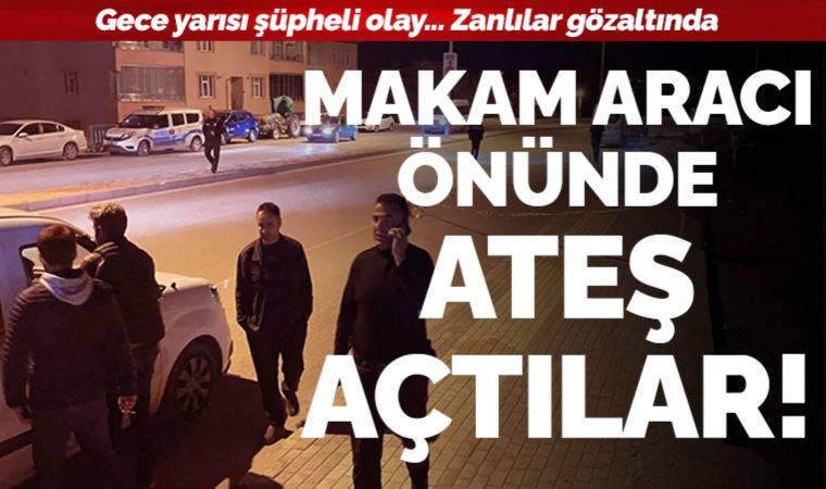CHP Elazığ İl Başkanı'nın makam aracı önünde ateş açıldı!