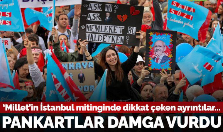 CHP İstanbul mitingi izlenimleri: Atatürk'ün sesinden Nutuk