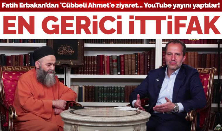 Fatih Erbakan’dan 'Cübbeli Ahmet'e ziyaret... YouTube yayını yaptılar: 'Sapkın akımlara engel olacağız'