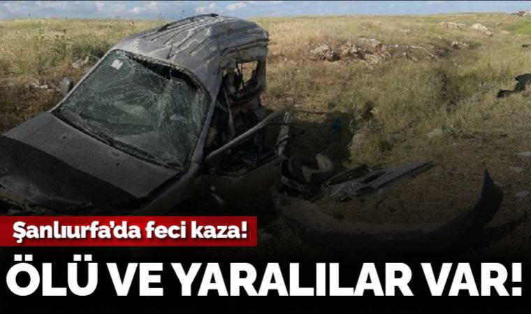 Şanlıurfa’da feci kaza: Ölü ve yaralılar var!