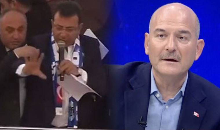 Süleyman Soylu canlı yayında saldırganları değil, Ekrem İmamoğlu'nu hedef aldı: 'Türkiye'ye gelmiş en büyük sahtekârlardan bir tanesi'