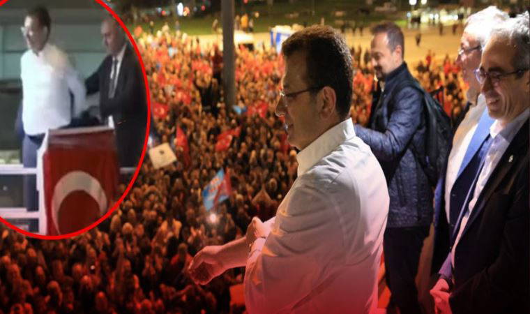 Ekrem İmamoğlu o sloganlara dayanamadı!