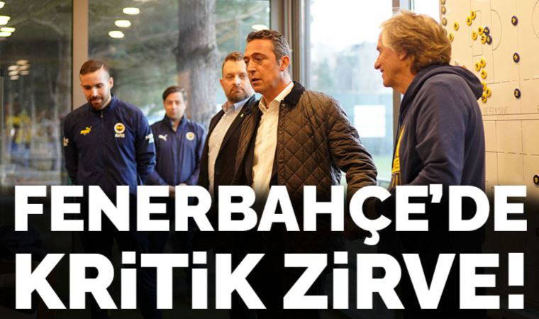Fenerbahçe'de kritik Ali Koç - Jorge Jesus zirvesi!