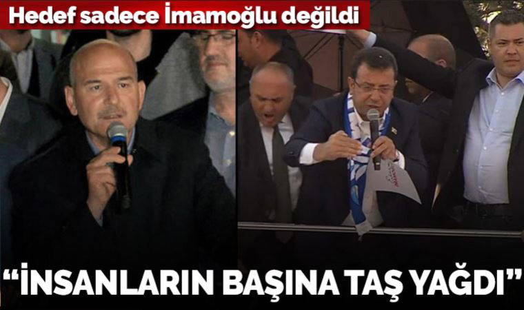 "İnsanların başına taş yağdı"