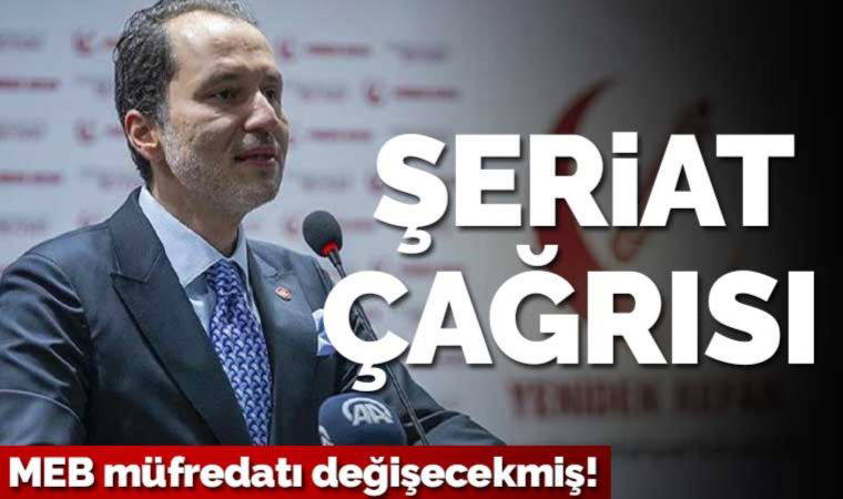 Fatih Erbakan: 'Eğitim sistemi, ahiret öncelikli nesiller yetiştirecek'