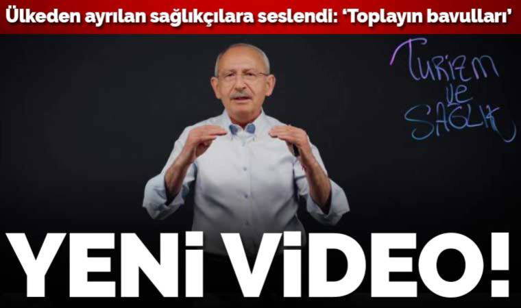 Kılıçdaroğlu'ndan 'Bay Kemal'in Tahtası-8' videosu! Yeni proje: Sağlık kentleri