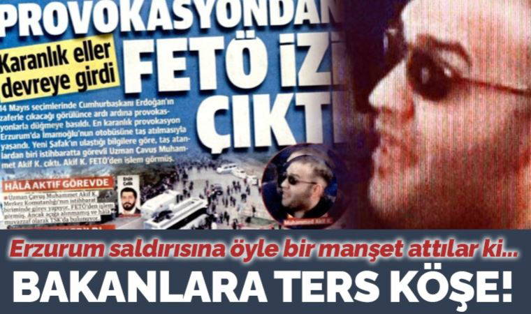Yandaş Yeni Şafak'ın manşeti Erdoğan ve bakanlarla ters düştü: 'Demek günlerdir terörist övüyorlarmış!'