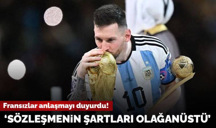 AFP duyurdu: Lionel Messi, Suudi Arabistan yolcusu!