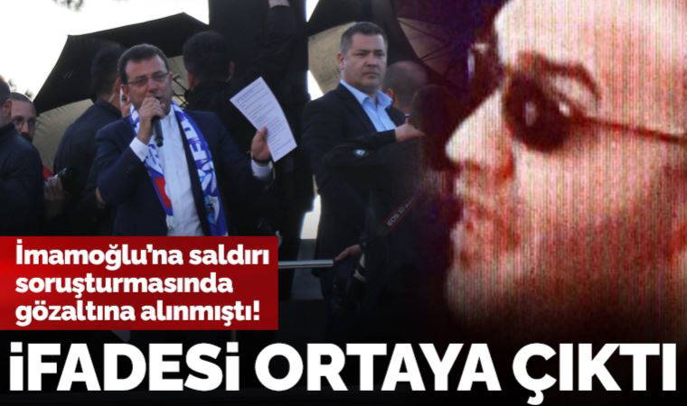 Ekrem İmamoğlu'na taşlı saldırı soruşturmasında gözaltına alınan Uzman Çavuş Akif Keleş'in ifadesi ortaya çıktı: 'Karşı taraftakiler zafer işareti yapınca sinirlendim'