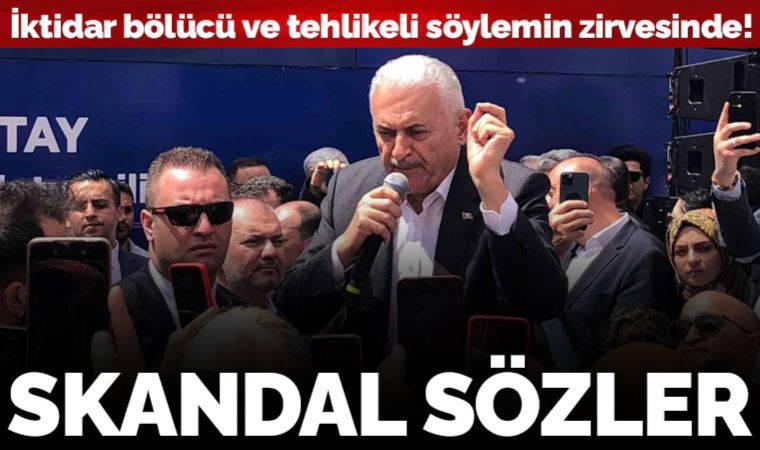 Binali Yıldırım'dan seçime 5 gün kala skandal sözler: 'Pazar günü yapılacak seçimde ilk defa terör örgütleri de sandığa geliyor'