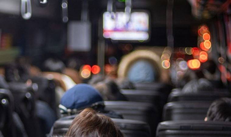 Diyarbakır’da belediye otobüsünde skandal görüntüler