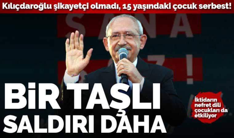 Son dakika... Sakarya'da Kılıçdaroğlu'nun aracına taşlı saldırı!
