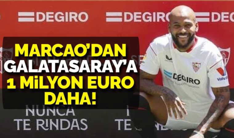 Marcao'dan Galatasaray'a 1 milyon Euro bonus