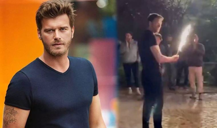 Kıvanç Tatlıtuğ'dan 'meşaleli kutlama' açıklaması