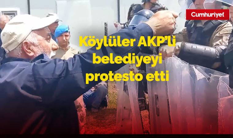 Kılıçdaroğlu'na sadece 28 oy çıkmıştı! Köylüler AKP’li belediyeyi protesto etti.