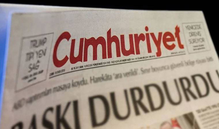 Cumhuriyet'ten zorunlu açıklama (01 Haziran 2023)