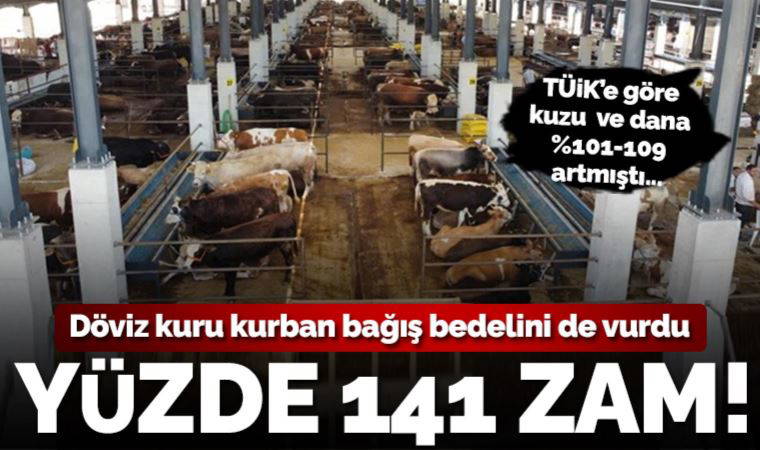 Kızılay'ın kurban bağış bedeli de döviz artışından nasibini aldı: Yüzde 141 zam!