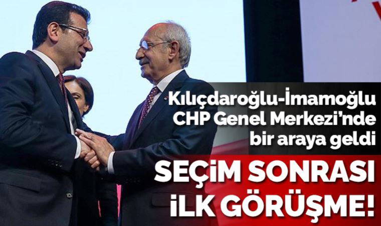 Son dakika... Ankara'da kritik görüşme: Kılıçdaroğlu ile İmamoğlu bir araya geldi