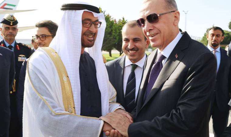 Erdoğan BAE Devlet Başkanı ile görüştü