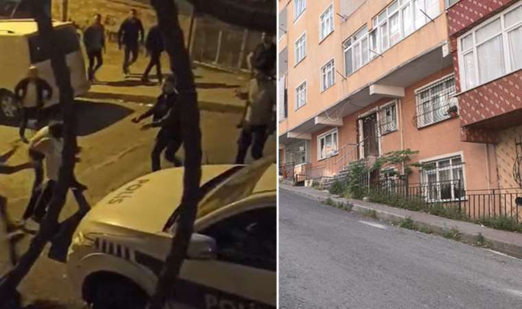 İstanbul'da korku dolu anlar! Eşini ve kızını rehin aldı: Polis silahla bacağından vurdu
