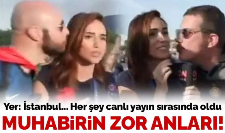 CNN TÜRK muhabirini öpmelere doyamadılar!