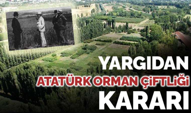Atatürk Orman Çiftliği'nde rezidans ve AVM planına ret