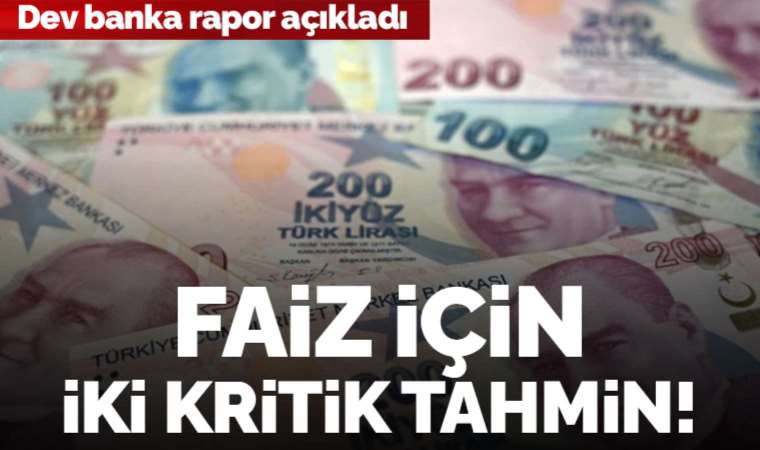 Alman bankasından iki senaryolu faiz tahmini: ‘İlk seferde yüzde 25'e yükseltilebilir’