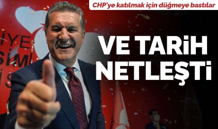 Mustafa Sarıgül'ün partisi TDP'nin CHP'ye katılacağı tarih belli oldu