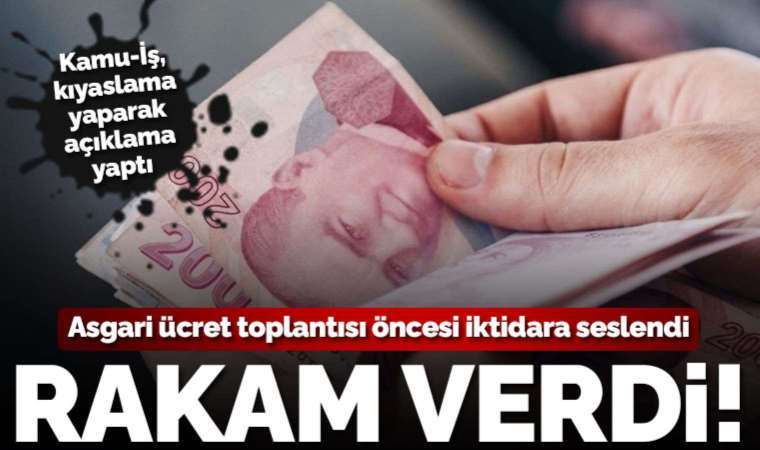 Birleşik Kamu-İş'ten 'asgari ücret' çağrısı: Temel olmaktan çıkarılsın