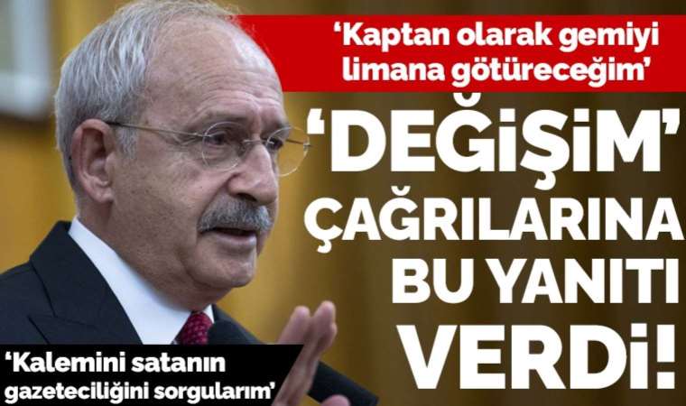 Son dakika... Kılıçdaroğlu'ndan seçim sonrası ilk toplantı: 'Gemiyi limana ben götüreceğim'