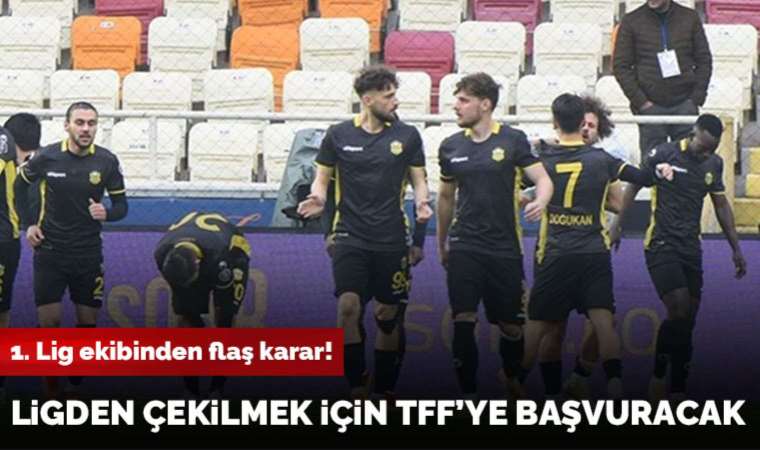 Yeni Malatyaspor, 1. Lig'den çekilmek için TFF'ye başvuracak