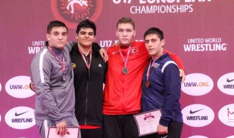 Milli güreşci Cemal Yusuf Bakır, altın madalya kazandı!