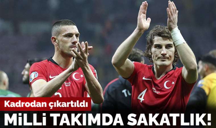 Son Dakika: Çağlar Söyüncü milli takım kadrosundan çıkartıldı