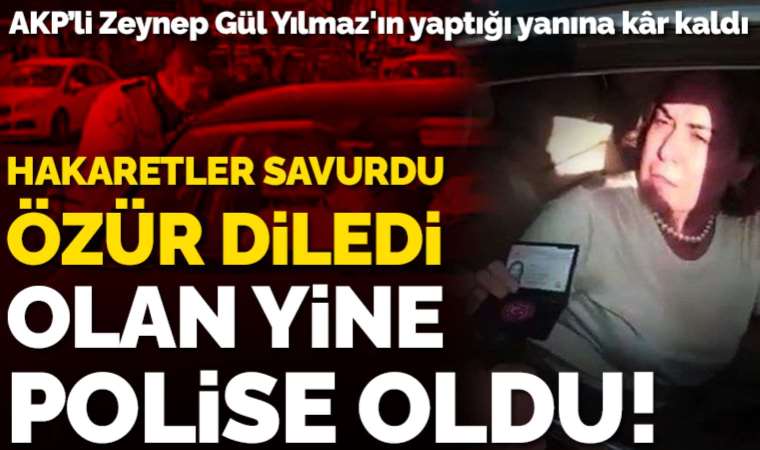 AKP'li Zeynep Gül Yılmaz'ın hakaretlerine maruz kalan 2 polis ihraç edildi