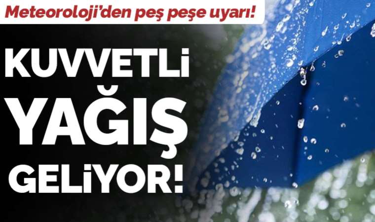 15 Haziran 2023 hava durumu raporu: Meteoroloji açıkladı: Bugün hava nasıl olacak?